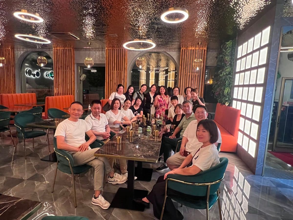 在義大利探訪四海的學員